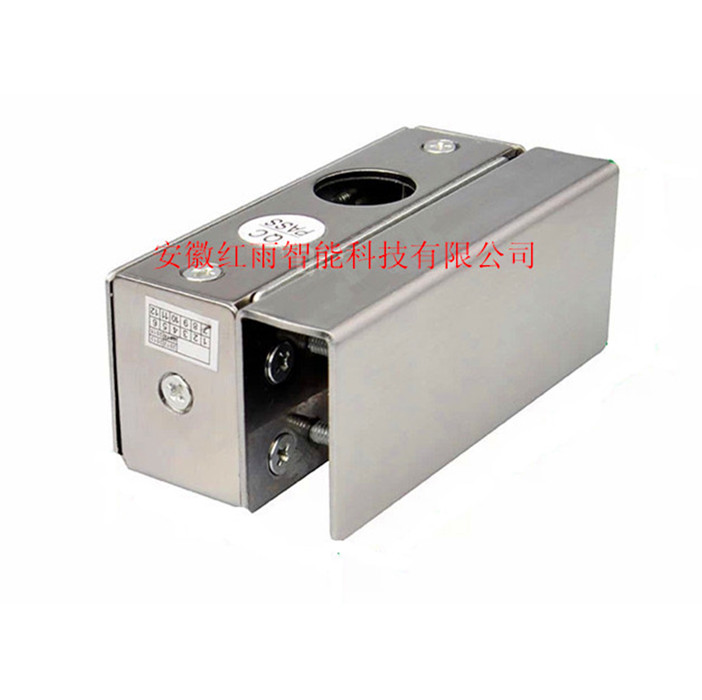 不锈钢镀白锌门禁专用玻璃门夹产品图