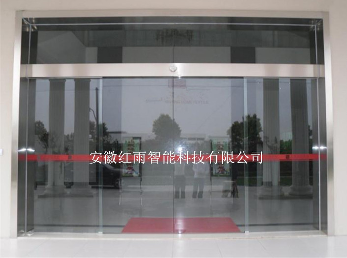 简洁美观的设计产物纯玻璃感应门