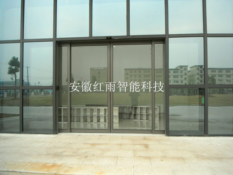 安徽松下型材自动感应门工程案例图