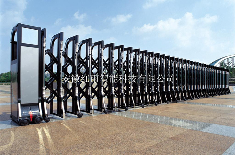 可定制大功率双电机无轨铝合金电动伸缩门抗风能力强